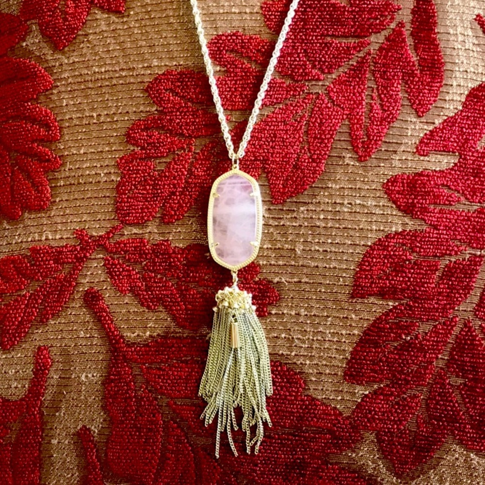 Kendra Scott gold tone dazzle Necklace